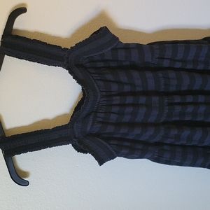 Smock stipple dress black/ gray Old Navy size Medium